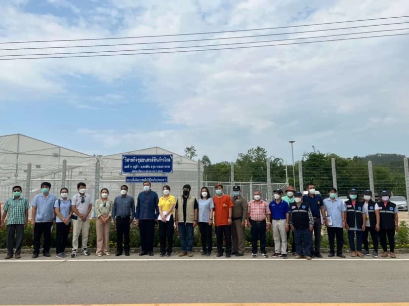 ภาพผู้ว่าฯ-ภาครัฐตรวจสวน