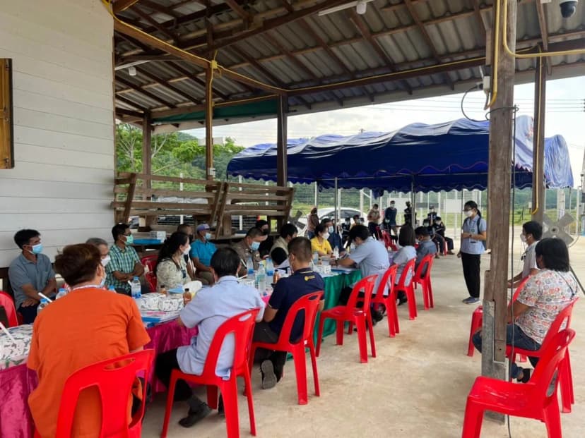 ภาพผู้ว่าฯ-ภาครัฐตรวจสวน