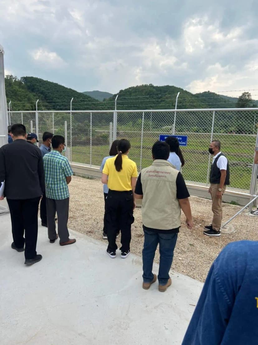 ภาพผู้ว่าฯ-ภาครัฐตรวจสวน