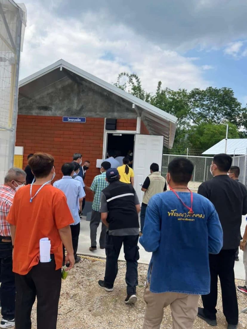 ภาพผู้ว่าฯ-ภาครัฐตรวจสวน