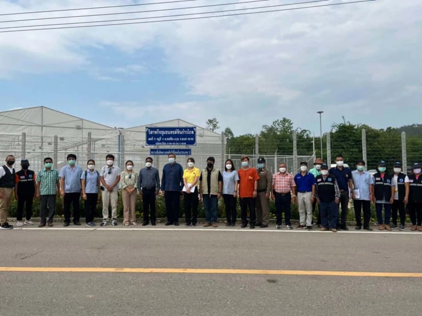 ภาพผู้ว่าฯ-ภาครัฐตรวจสวน