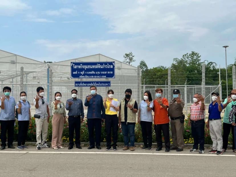ภาพผู้ว่าฯ-ภาครัฐตรวจสวน